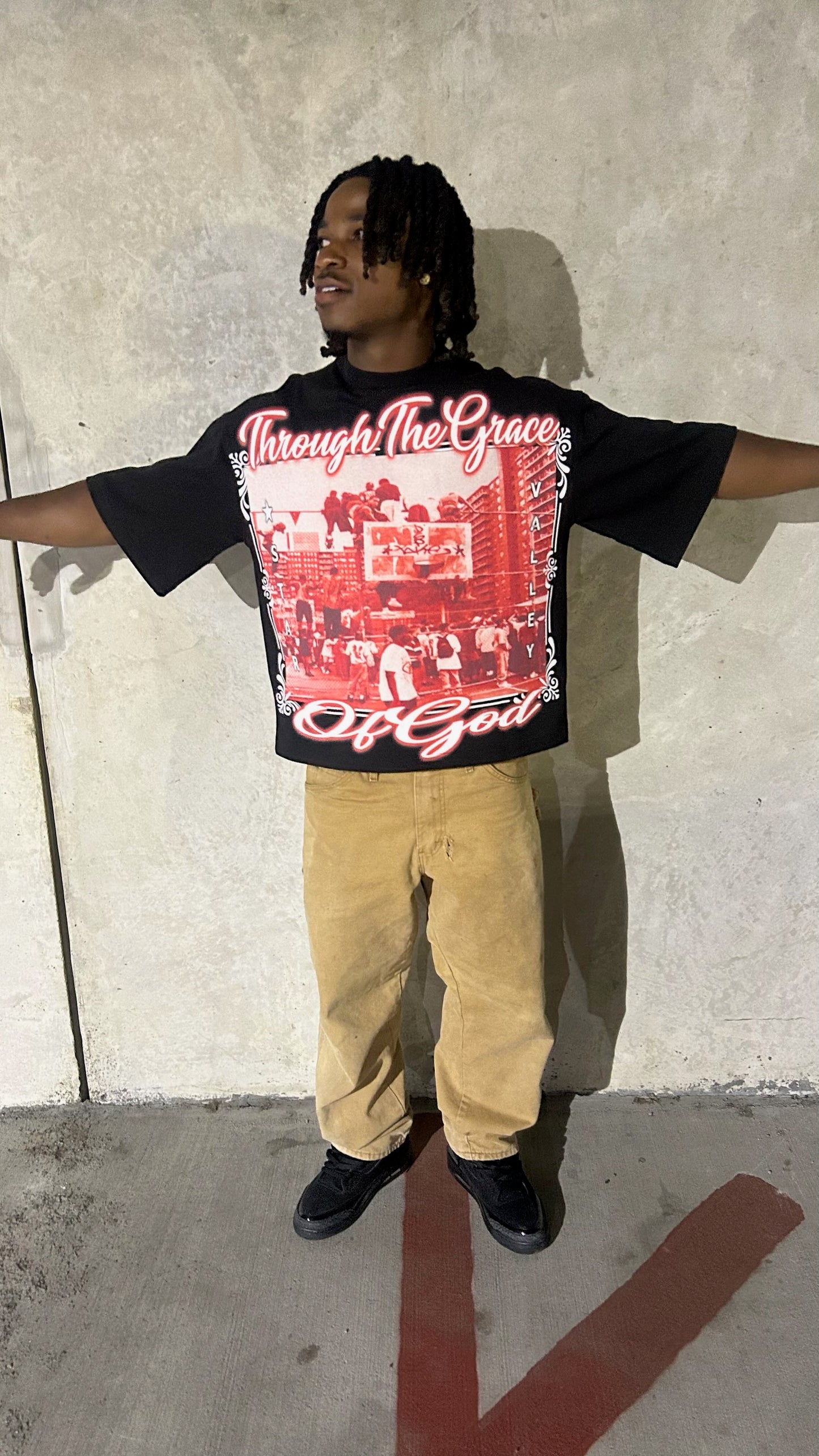 Black & Red "TTGOG" T-shirt